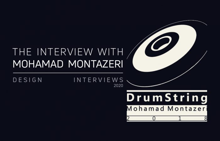 THE DESIGN INTERVIEWS HAD AN INTERVIEW WITH MOHAMAD MONTAZERI ABOUT DRUMSTRING